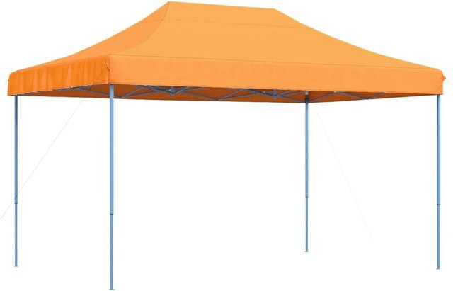 vidaXL Party-Zelt aus Oxford-Stoff in Orange und Weiß, H x B x T: 315 x 292 x 440 cm - Bild 1