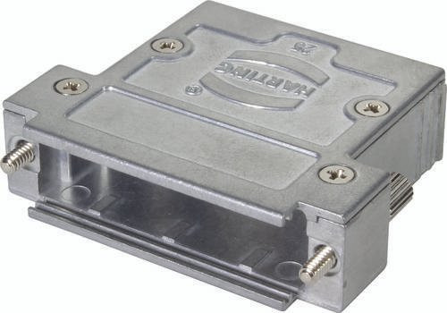 HARTING Schalengehäuse aus Zinkdruckguss in Silber 61 03 001 0117 - Bild 1