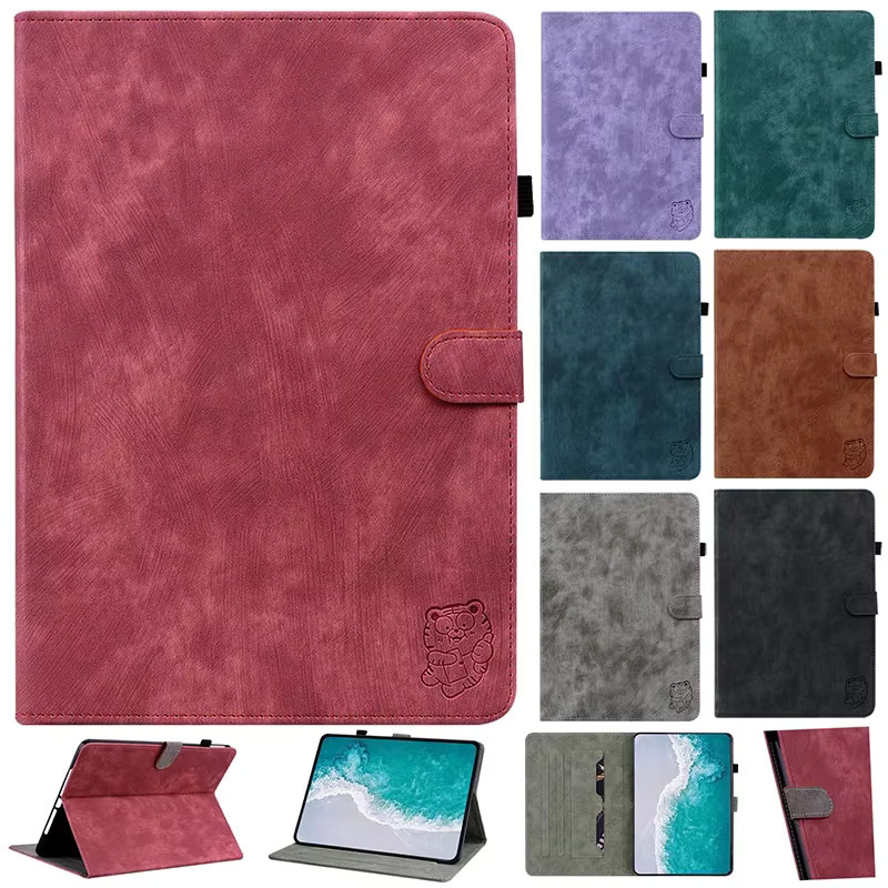 Xiaomi Lederhülle für Redmi Pad Pro, Pad SE und Pad X in Grau - Bild 5