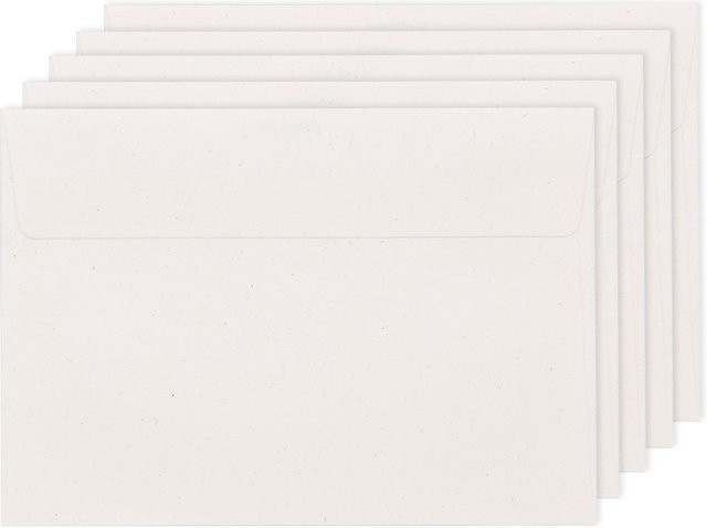 Rico Design Paper Poetry Renew Umschläge C6 Creme - Bild 1