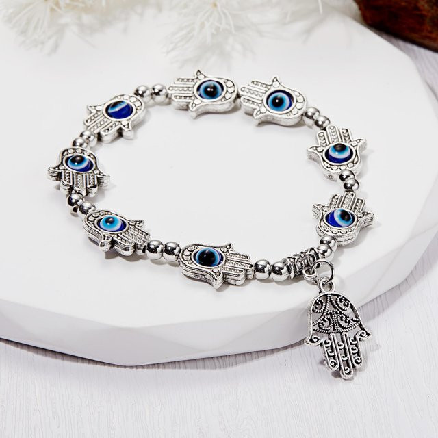 Rinhoo Armband, Harz, Kristall, Silber, Unisex - Bild 1