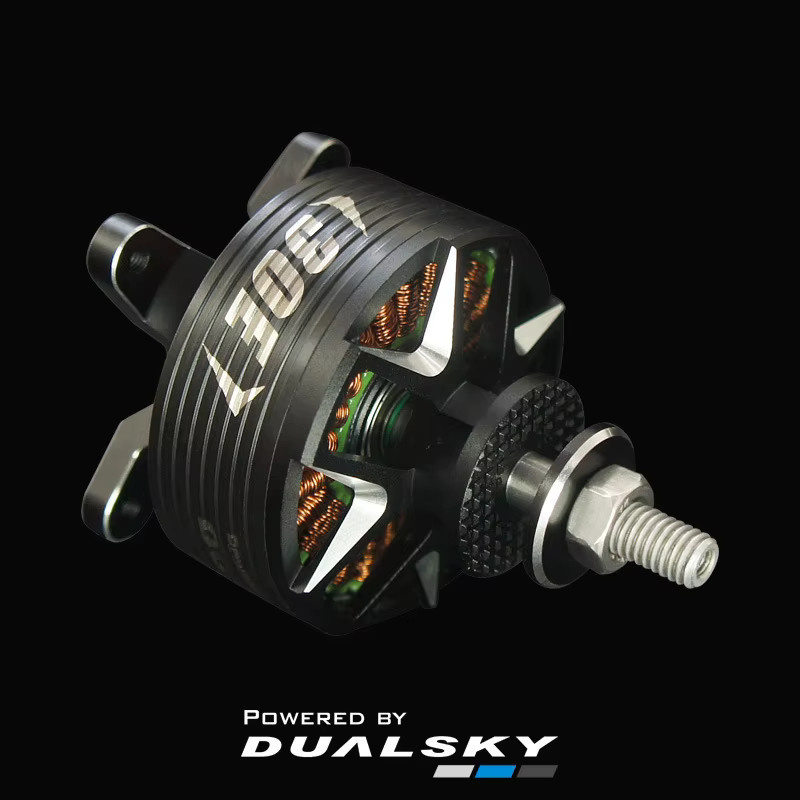 DualSky GA800R MKII Competition Edition Bürstenloser Motor in Schwarz für Starrflügler der 70E-Klasse mit 15-20cc - Bild 2