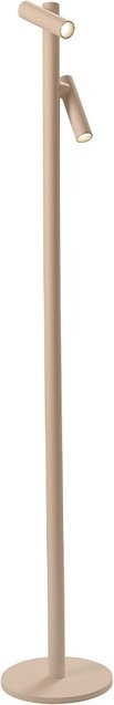 Sompex Tubo LED-Stehleuchte mit Akku, 2-flammig, Beige, dimmbar und IP54-geschützt - Bild 1