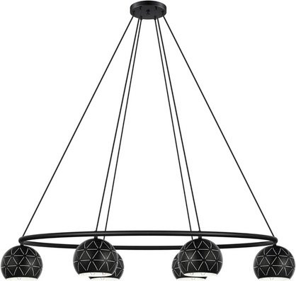 Eglo Hängeleuchte CANTALLOPS aus Stahl in Schwarz - Bild 1