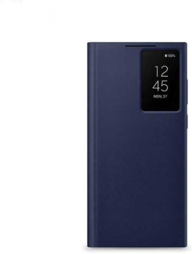 Samsung Smart View Flip Case Hülle für Galaxy S22 Ultra in Blau - Bild 1
