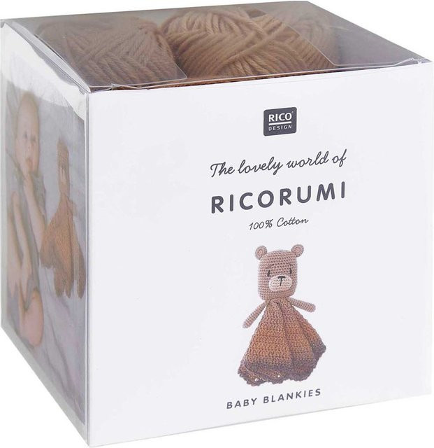 Rico Design Ricorumi Häkelset Baby Blankies Teddy - Bild 1