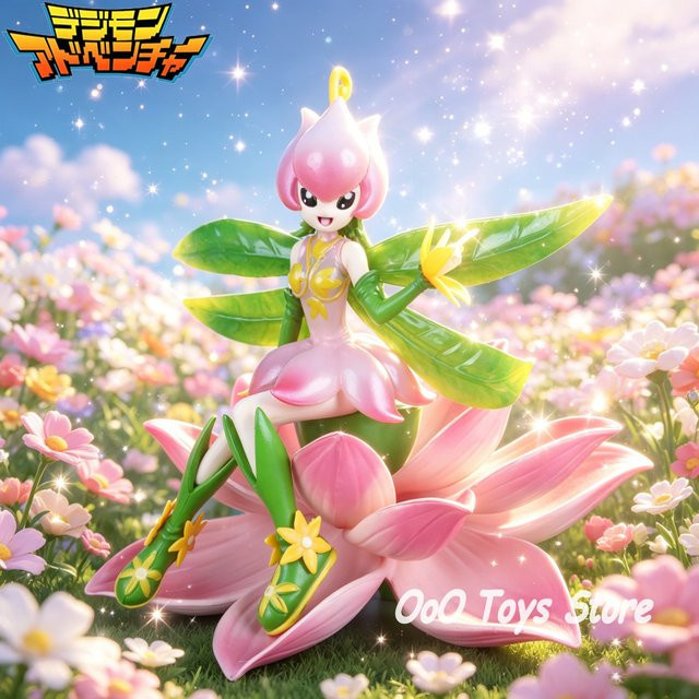 Bandai Digimon Adventure Lilimon Actionfigur, Sitzende Pose, 14cm - Bild 1