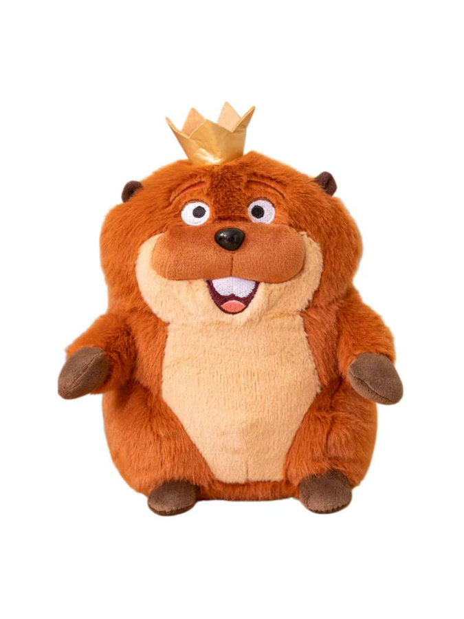 YUZHINUO Hoppers Beaver Plüschpuppe, Tiere, Braun, 20cm - Bild 5