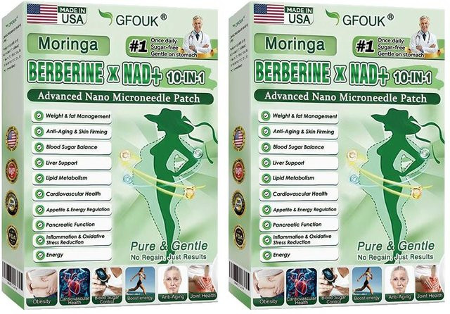 Lucky Black Cat Moringa Nano-Mikronadel-Pflaster, 28 Stück, Unisex - Bild 1
