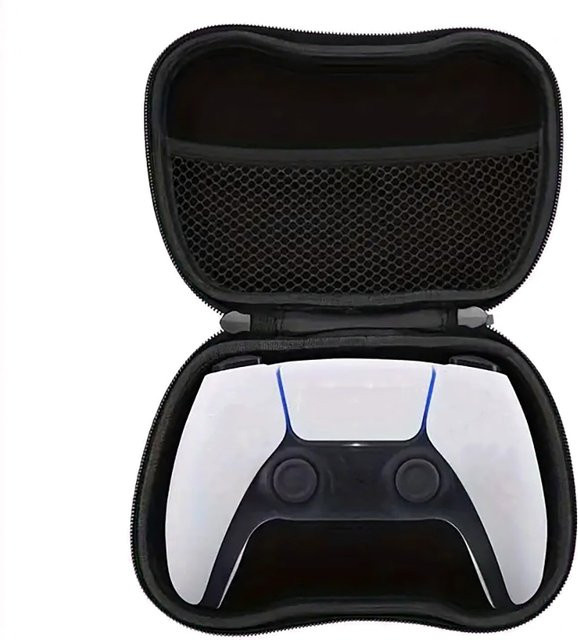 LOKPAD Aufbewahrungsbox für Gamecontroller in Schwarz, harte Schutzhülle für PS5 und Nintendo Switch auf Reisen - Bild 1