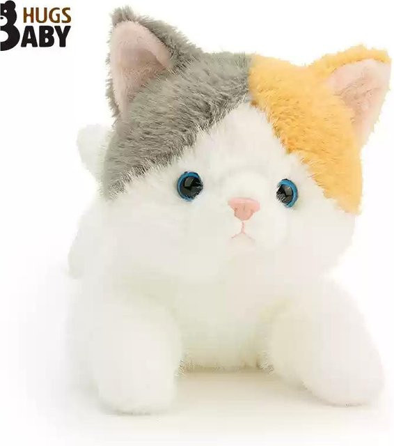 Kidsly Hug Baby Simulation Liegend Katze Puppe, 30cm - Bild 1
