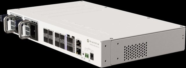 MikroTik CRS510-8XS-2XQ-IN Switch mit 8 x 25 Gigabit SFP28 und 2 x 100 Gigabit QSFP28 Ports für die Rack-Montage - Bild 1