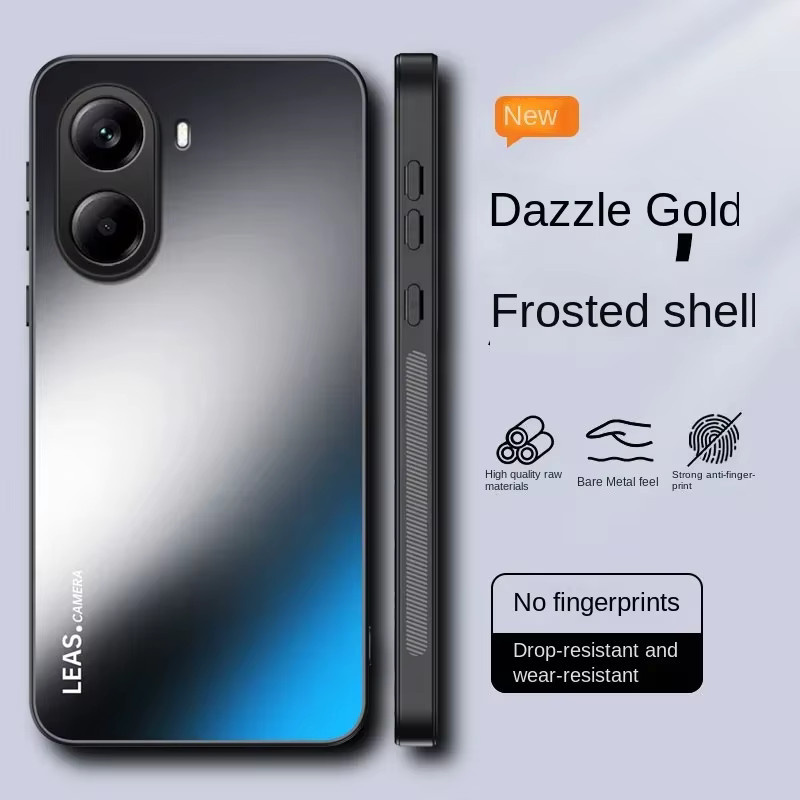 Silikon Schutzhülle in Matt-Optik für Xiaomi Poco X7, X7 Pro, M7 Pro und Redmi Turbo4 in Lila - Bild 2