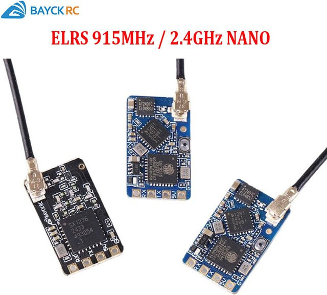 BAYCK Nano ExpressLRS Empfänger mit T-Typ-Antenne, unterstützt WLAN - Bild 1