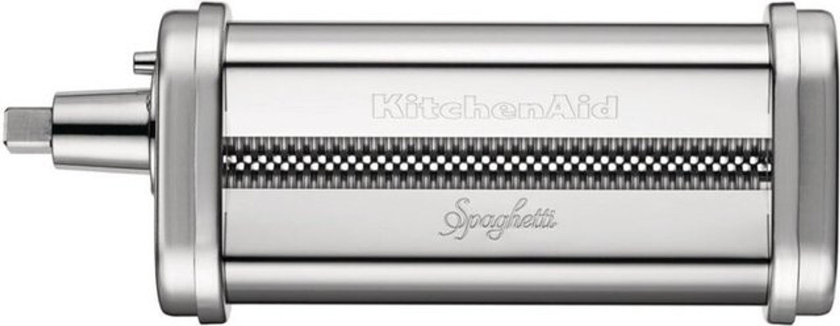 KitchenAid Nudelvorsatz Set aus Nudelwalze und -schneidern, 3-teilig, Silber - Bild 2