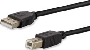E+P Elektrik USB 2.0 Kabel Schwarz 10 Stück Länge: 10 m - Bild 1