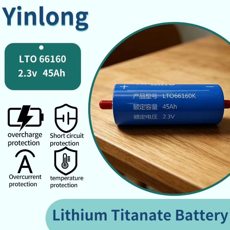 Yinlong LTO-Batterie 2.3V 45Ah 66160 Lithium-Titanat-Akkuzelle in Blau für Solarenergiespeicherung und DIY-Systeme - Bild 7