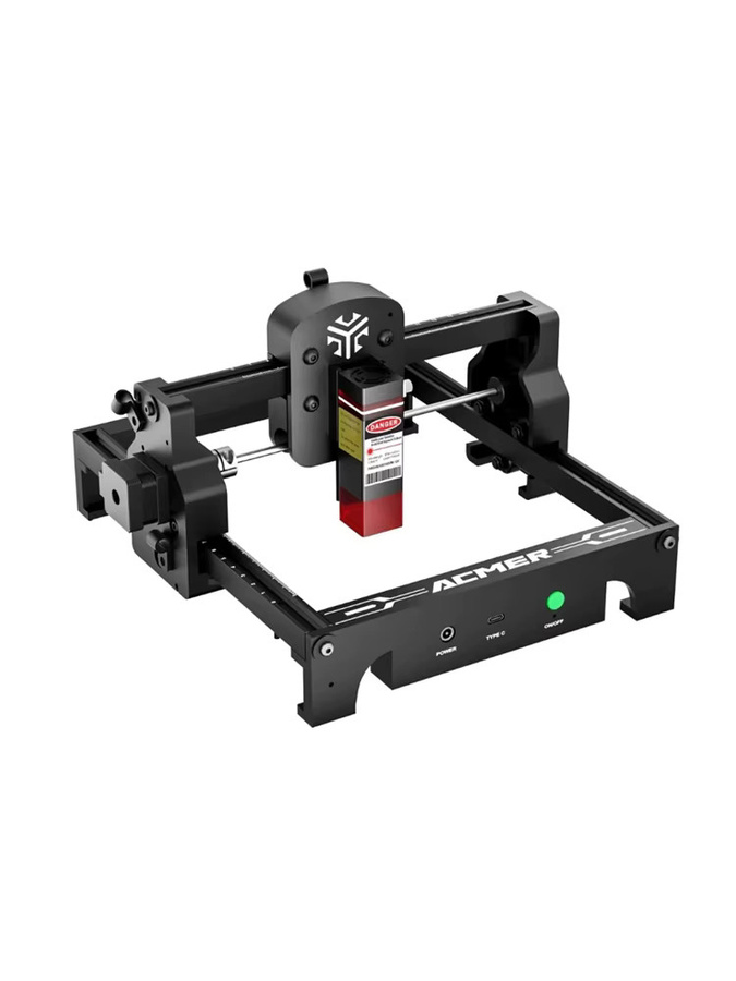 ACMER S1 6W Lasergravurmaschine in Schwarz für Holz, lackiertes Metall und Leder - Bild 6