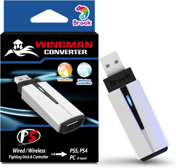 Brook Wingman P5 Unchain kabelloser Bluetooth Controller für PlayStation 5 - Bild 1