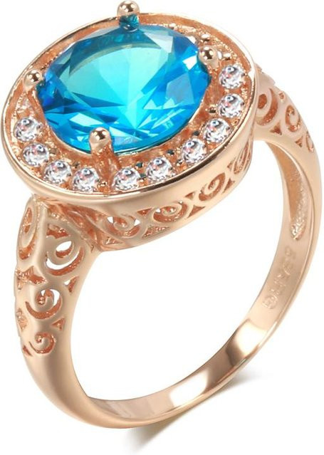 KineL Ring, Kupfer, Roségold, Zirkonia, Damen - Bild 1