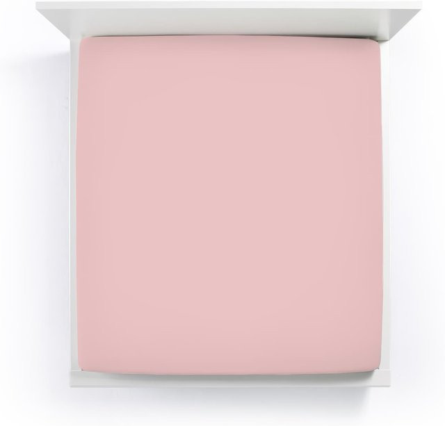 Formesse Spannbettlaken Bella Donna Jersey in Pink - Bild 1