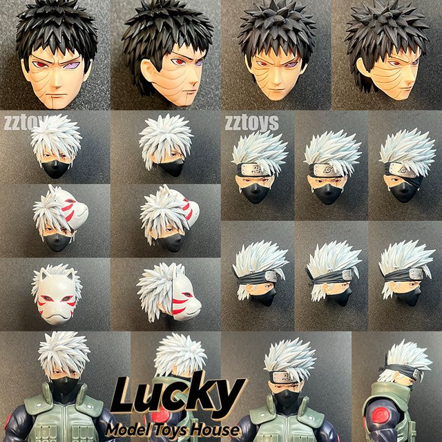 Bandai Naruto Uchiha Obito Kakashi Friends Man Soldier, Zubehör - Bild 1