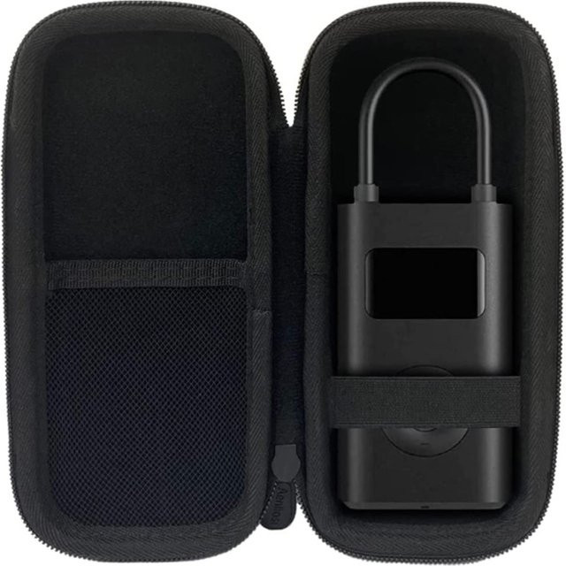 Harte EVA Schutzhülle für Xiaomi Mijia Auto Luftpumpe 1S in Schwarz - Bild 1