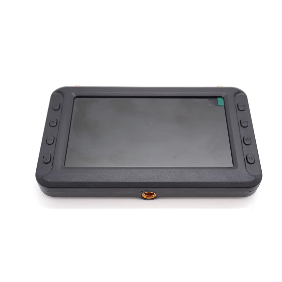 YSIDO 4,3 Zoll FPV HD-Display mit 5,8G 40CH DVR-Aufnahme und Dual-Antennen-Bildübertragung für RC Drohnen und Multicopter in Schwarz - Bild 2
