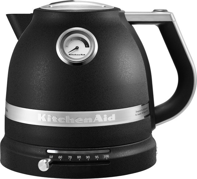 KitchenAid Artisan Wasserkocher aus Gusseisen Schwarz 1,5 l - Bild 1