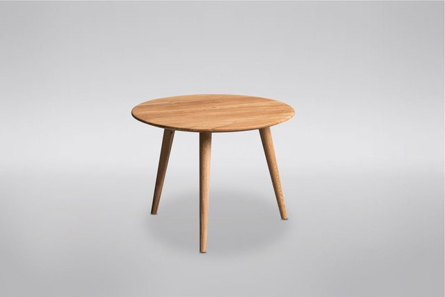 Couchtisch Oslo 2 aus Wildeiche massiv in Braun, Höhe: 45,0 cm, Breite: 60,0 cm, Tiefe: 100,0 cm - Bild 1