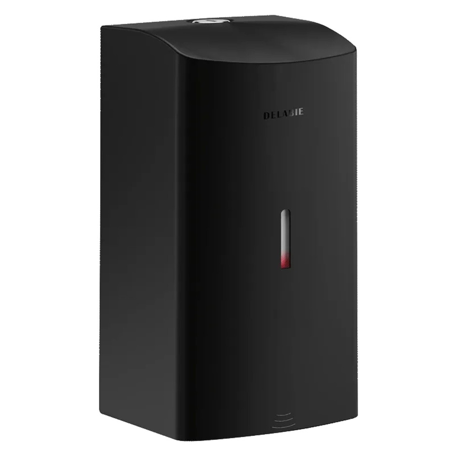 Delabie elektronischer Flüssigseifenspender aus Edelstahl 1.4301 in Schwarz matt, 0,5 l - Bild 2