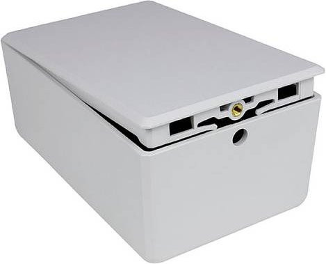 Camdenboss Easy Assembly CBEAC-02-GY Gehäuse aus ABS Kunststoff in Grau, 50 Stück, B/T/H: 110 x 70 x 45 mm - Bild 1