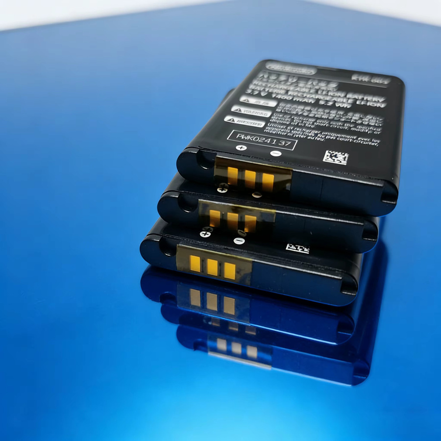 Wiederaufladbare Lithium-Batterie KTR-003 für Nintendo 3DS, N3DS und New 3DS, 3,7V 1400mAh, Schwarz - Bild 5