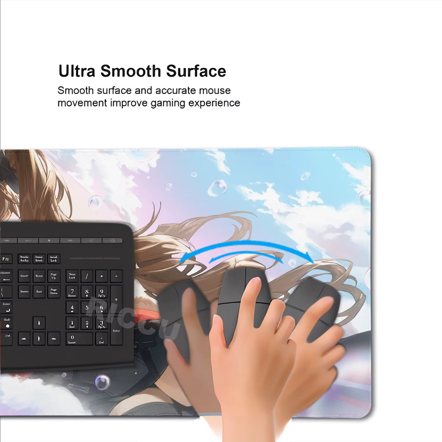 Riccu Arknights Endfield Gilberta XXL Gaming Mouse Pad mit HD-Druck in Multicolour - Bild 4