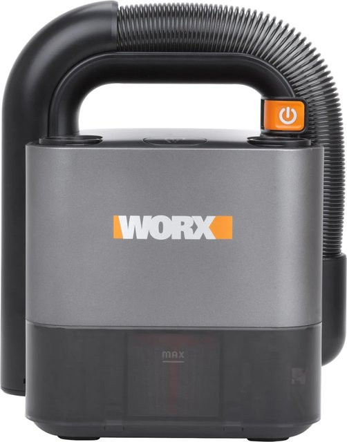 Worx Akku-Staubsauger WX030.9 Solo PowerShare 20V in Schwarz-Orange - Bild 1