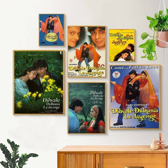 Dilwale Dulhania Le Jayenge Wandkunst Posterdruck für deine Küchen- und Heimdekoration - Bild 1