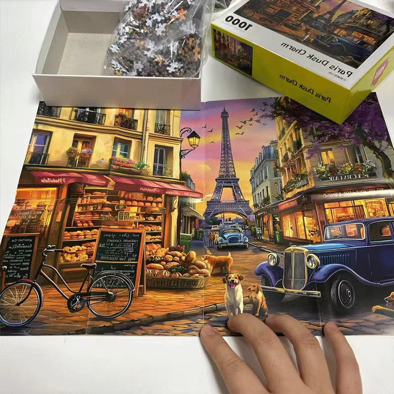 MaxRenard Paris at Dusk, Mini-Puzzle, 1.000 Teile - Bild 3