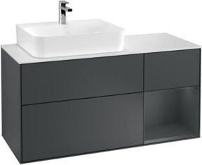 V&B Waschtischunterschrank Finion in Matt, Breite: 120 cm, Tiefe: 50,1 cm, Höhe: 50,1 cm - Bild 1