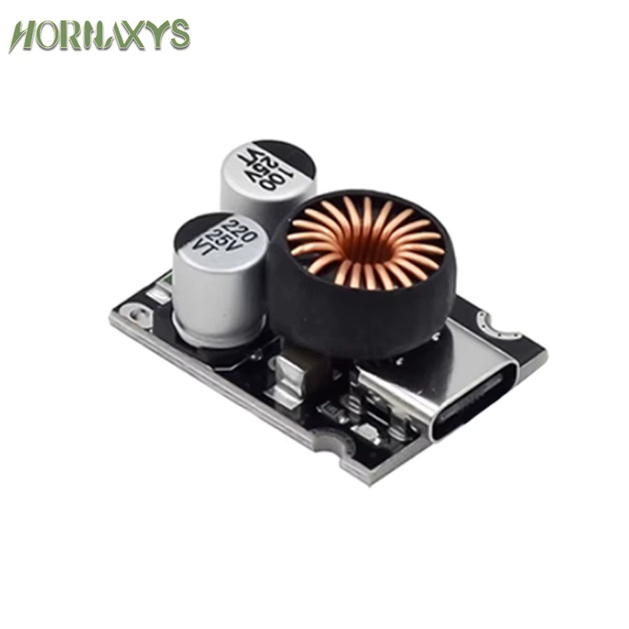 PD65W Schnelllademodul mit USB-C Schnittstelle, unterstützt PD3.1 QC3.0 SCP PPS, Schwarz - Bild 3