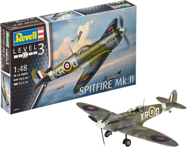 Revell Supermarine Spitfire Mk.II, Modellbau, 1:48, ab 10 Jahren - Bild 1