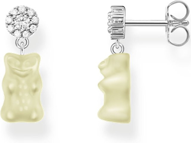 Thomas Sabo Ohrstecker, 925 Silber, Zirkonia, Damen - Bild 1