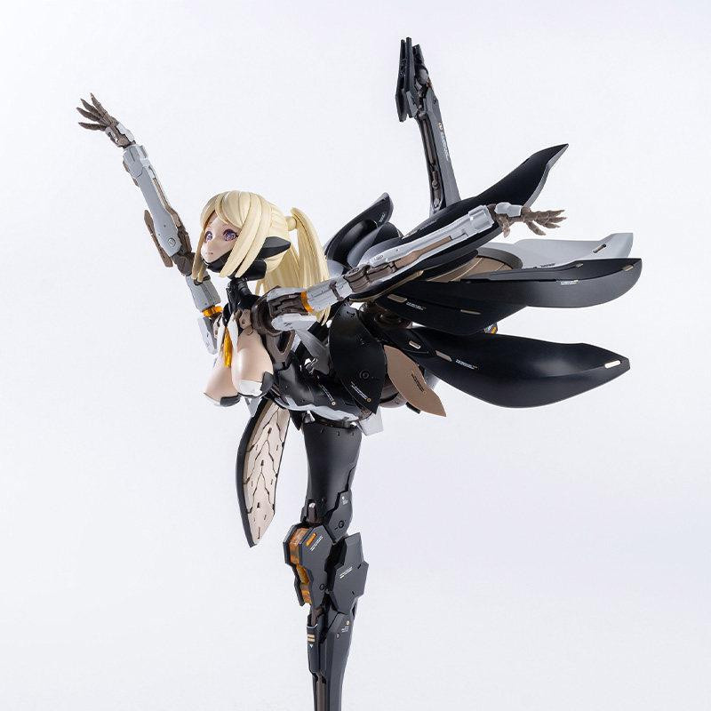 Yiran toy 1 Projekt Rosa Sternblume Lilie Mecha Girl Actionfigur Mechanisches Montage-Modellbausatz - Bild 3