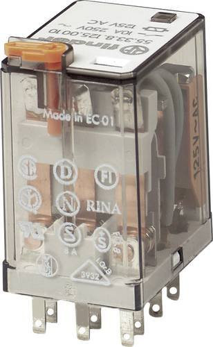 Finder Steckrelais 55.33.8.024.0050 24 V/AC 10A 3 Wechsler transparent - Bild 1