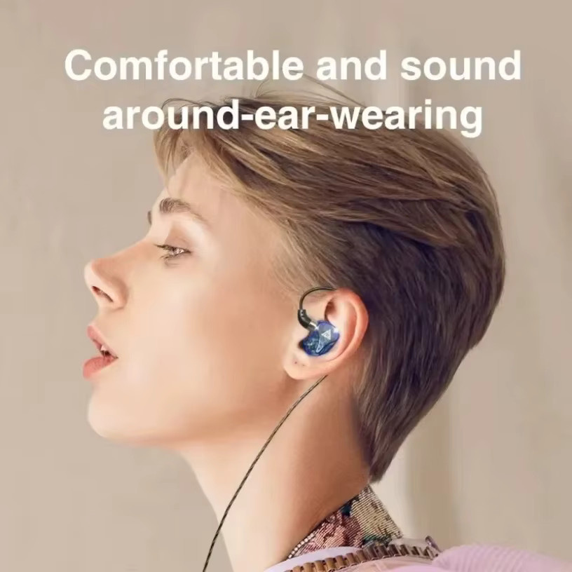 VIKEFON HiFi In-Ear Kopfhörer mit Mikrofon und Geräuschunterdrückung in Grün mit 3,5 mm Klinkenanschluss - Bild 4