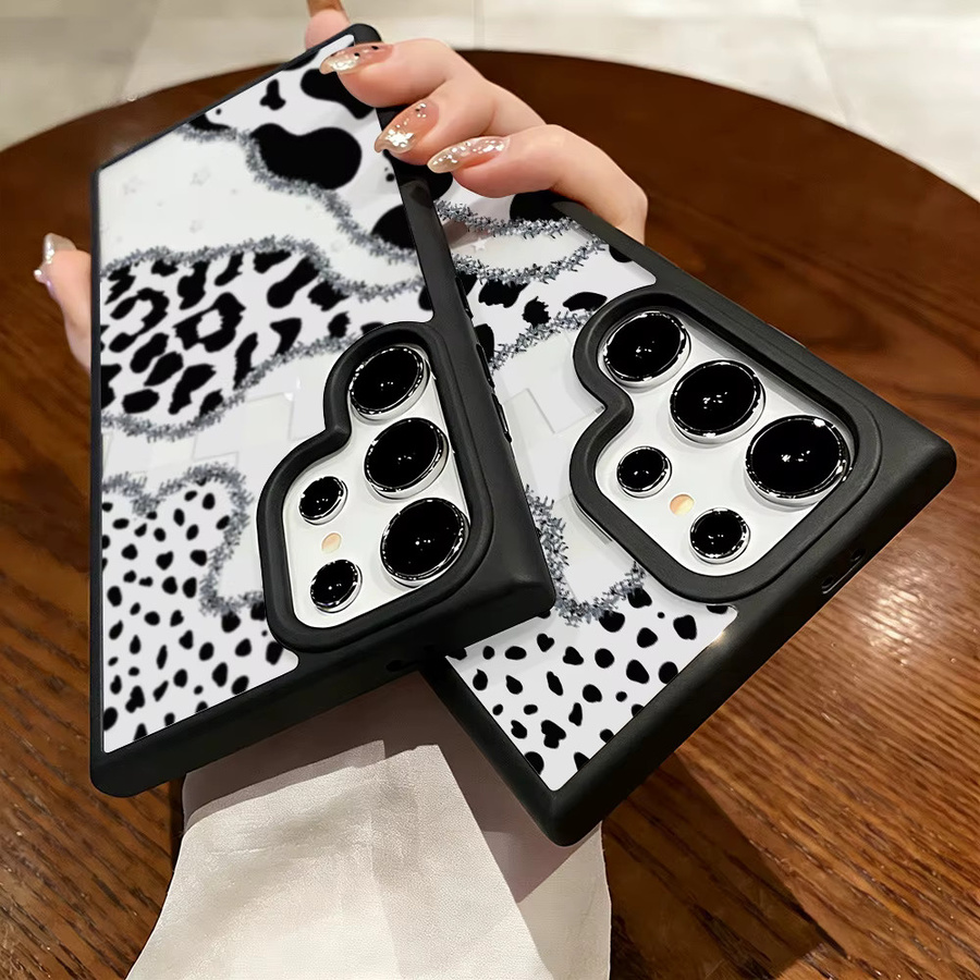 AKABEILA Silikon-Handyhülle mit Leoparden-Design für Samsung Galaxy A-Serie in Multicolour - Bild 2