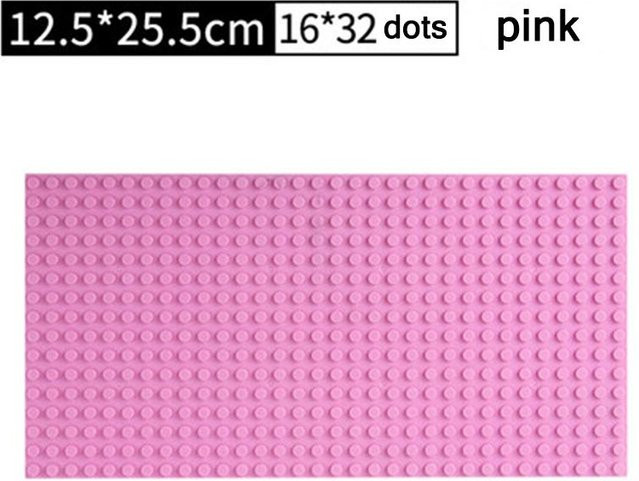 Wucifang Bags Mini-Bausteine Grundplatten, Rosa, ab 3 Jahren - Bild 1