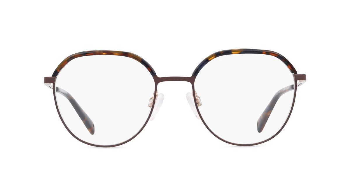 Brendel 902407 Korrektionsbrille, Panto, Vollrand, Kunststoff, Braun, Damen - Bild 1
