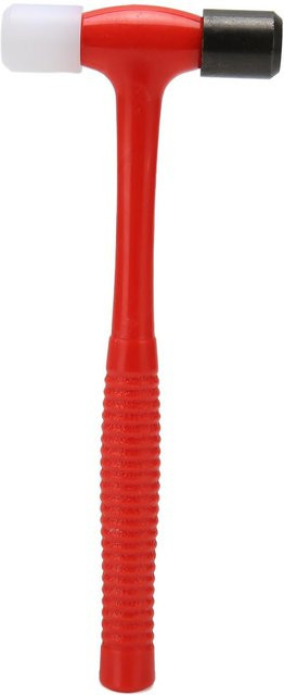 Neoglint Mini Doppelkopfhammer aus Kunststoff in Rot für Schmuck- und Uhrenreparaturen - Bild 1