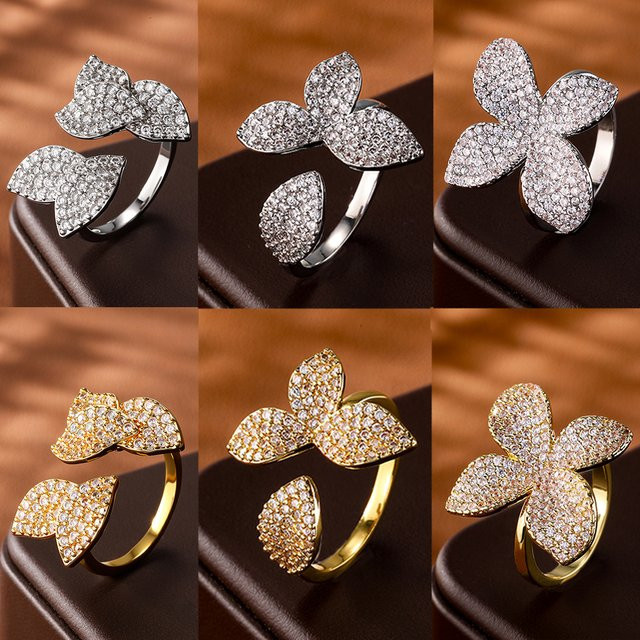 ZAKOL Ringe, Bicolor, Zirkonia, Damen - Bild 1
