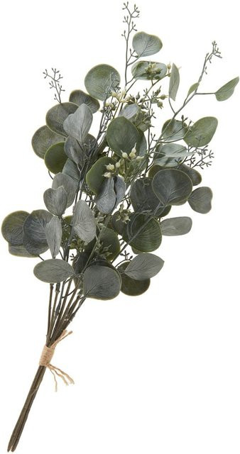 Künstlicher Eukalyptus Bund Ella in Grün aus Kunststoff und Draht - Bild 1